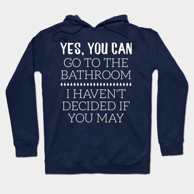 The Bathroom Grammar Lesson Hoodie by donovanh
